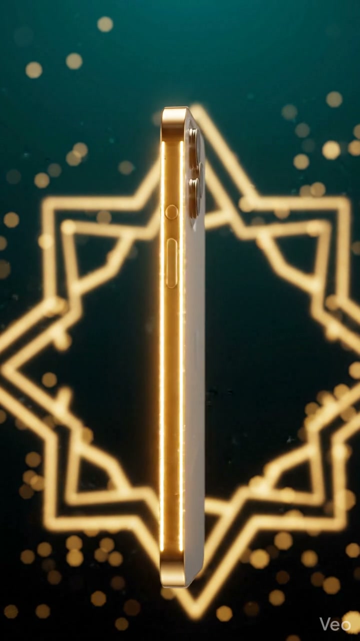 Phone floating in space — beautiful, but tells you nothing about the app